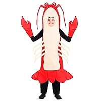Fun Costumes - Kid's Rock Lobster Costume (Large, Red)