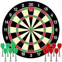 Magnetic Dart Board Game – 12pcs Kids Magnetic Darts Boys Toys Gifts Indoor Outdoor Games for Family and Friends – Safe Dart Game Set for All Ages 5 6 7 8 9 10 11 12 Year Old Kids and Adults