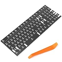 YIMAGUJRX RUNJRX Poron Keyboard Switch Pads 1mm 98 Layout Up-Light Position for Custom Keyboard