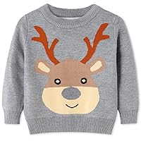Remimi Kids Christmas Sweater for Toddler Boys Girls Holiday Pullover Top Cardigan