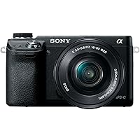 Sony NEX-6L/B Mirrorless Digital Camera with 16-50mm Power Zoom Lens and 3-Inch LED (Black) (OLD MODEL)