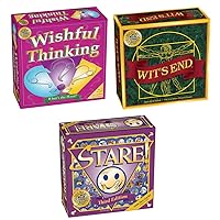 Wishful Thinking + Wit's End + Stare = Triple Play Board Game Bundle for Game Night