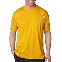 Men's Cool & Dry Sport Performance Interlock T-Shirt XL GOLD