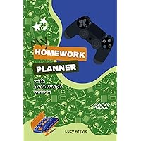 My Homework Planner: Undated Homework Notebook|Your Child's At Home - Learning to Organize and Review Aid | Elementary/Primary, Middle School ... | 100pg 6x9 | Controller Cover Design