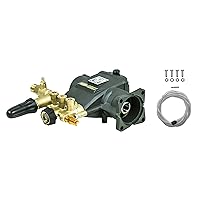 AAA 90037 Horizontal Triplex Plunger Replacement Pressure Washer Pump Kit, 3700 PSI, 2.5 GPM, 3/4
