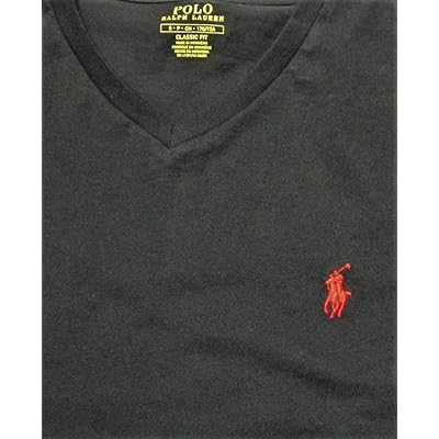 Polo Ralph Lauren Men's V Neck Classic Fit Tee Shirt