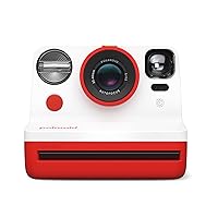 Polaroid Now 2nd Generation I-Type Instant Film Camera - Red (9074)