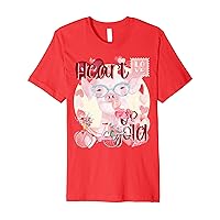 Valentine Pig Simply Watercolor Southern Colors Comfort Pigs Premium T-Shirt