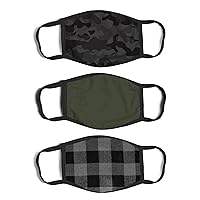ABG Accessories One Size Men's Adult Fashionable Protection, Reusable Fabric Face Mask
