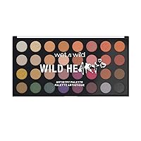 wet n wild Artistry Eyeshadow Makeup Palette Wild Heart, 32-Piece Makeup Set, Highly-Pigmented Matte, Shimmer, Metallic Finishes, Long Lasting, Blendable, Make Up Eye Shadows Cosmetics