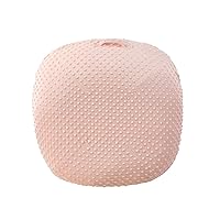 Removable Slipcover for Newborn Lounger, Super Soft Premium Minky Dot Baby Lounger Cover, Ultra Comfortable, Safe for Babies (Coral Pink)
