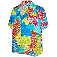 Pacific Legend Mens S to 3X Birthday Party Fun Shirt Turquoise M