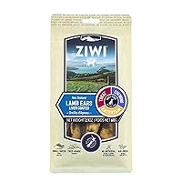 ZIWI Dog Chews and Treats – All Natural, Air-Dried, Single Protein, Grain-Free, High-Value Treat, Snack, Reward (Lamb Ears) 2.1 Ounce (Pack of 1)