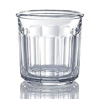 Luminarc Working Glass 14 Ounce DOF, Set of 4, 4 Count (Pack of 1), Clear