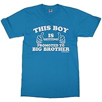 Threadrock Big Boys' This Boy is Getting Promoted to Big Brother Youth T-Shirt