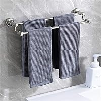 Towel Rack,Wall Mounted Towel Holder,Stainless Steel Towel Bar Rail,1-Tier 2-Tier 3-Tier Bath Towel Rack,for Kitchen Bathroom Toilet Hotel Office-A-70Cm/B-90Cm
