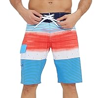 Men's Spring and Summer Leisure Suit Waist Adjustable Drawstring Triangle Liner Quick Drying Pocket Swim Trunks