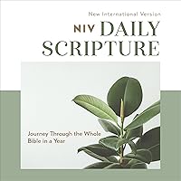 Daily Scripture Audio Bible---New International Version, NIV: Complete Bible: Journey Through the Whole Bible in a Year Daily Scripture Audio Bible---New International Version, NIV: Complete Bible: Journey Through the Whole Bible in a Year Audible Audiobook Audio CD