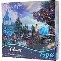 Thomas Kinkade The Disney Dreams Collection: Cinderella Wishes Upon a Dream Puzzle, 750 pc