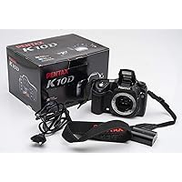 Pentax K10D 10.2MP Digital SLR Camera with Shake Reduction and 18-55mm f/3.5-5.6 Lens