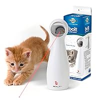 PetSafe Bolt Automatic, Interactive Laser Cat Toy – Adjustable Laser with Random Patterns Small