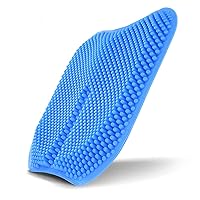 Silicone seat Cushion, car seat Cushion, Office seat Cushion, Non-Slip Chair Cushion, Tailbone seat Cushion, Refreshing and Cool, alleviating Sciatica, Used in Many Occasions (Blue)