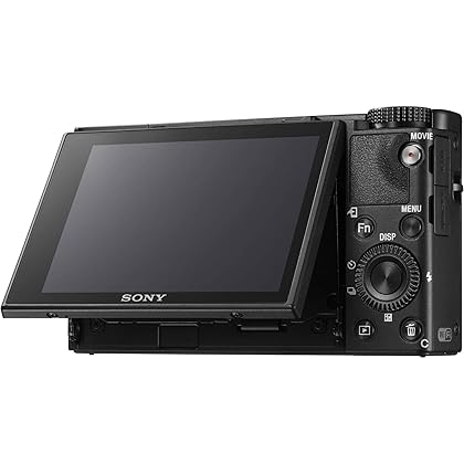 Sony RX100 VI 20.1 MP Premium Compact Digital Camera w/ 1-inch sensor, 24-200mm ZEISS zoom lens and pop-up OLED EVF