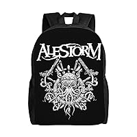Alestorm Music Band Adult Backpack Lightweight Backpacks Unisex Rucksack Fashion Casual Travel Bag