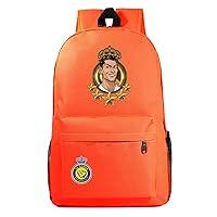 Cristiano Ronaldo Bookbag Canvas Daypack CR7 Graphic Large Capacity Knapsack for Travel,Camping