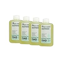 Trek and Travel Liquid Body Wash Soap, 4-Pack (4 x 89ml Bottles)
