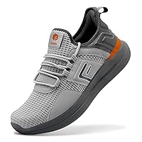FitVille Men's Wide Sneakers, 2E, 4E, Running Shoes, Walking Shoes, Hands-Free Shoes, Casual Shoes, Athletic Shoes, Thick Sole, Lightweight, Easy to Put On and Take Off