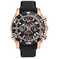 Bulova 98B211 Mens Precisionist Black Chronograph Watch