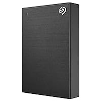 Seagate One Touch, 5TB, Password activated hardware encryption, portable external hard drive, portable external hard drive, PC, Notebook & Mac, USB 3.0, Black (STKZ5000400)