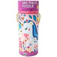 250083/DOM 100 Piece Puzzle – My Unicorn, Standard, Multiple