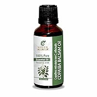 Copaiba Balsam Oil (Copaifera Reticulata Syn C. Officinalis) Essential Oil 100% Pure Natural Undiluted Uncut Therapeutic Grade Oil 33.81 Fl.OZ
