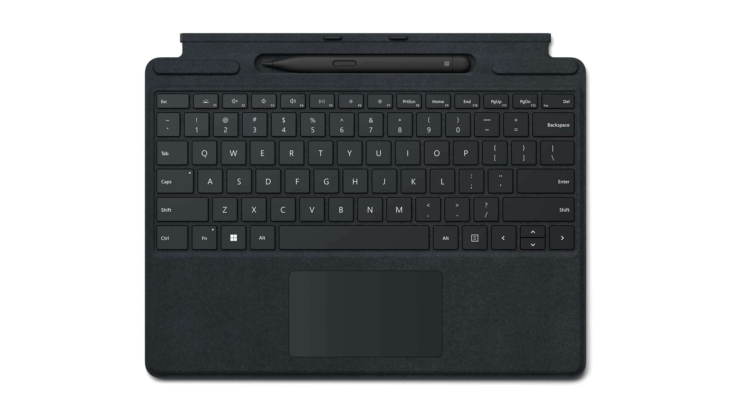 Microsoft Surface Pro 8 / 9 / X Signature Keyboard Schwarz im Bundle mit Slim Pen 2 Schwarz