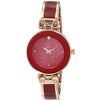 Anne Klein Women's Genuine Diamond Dial Bangle Watch