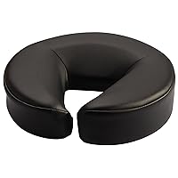 Master Massage Universal Headrest Face Cushion/face Pillow for Massage Table-black 3.5 Inch (Pack of 1)