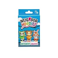 NeighborHoodies Kids Card Game - Easy and Fun Preschool Play Activity Critical Thinking and Counting Learning Game with Cute Animals for Kids Ages 5-7
