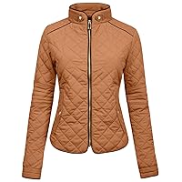 NE PEOPLE Womens Lightweight Quilted Zip Jacket (S-3XL)