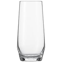 Zwiesel Glas Pure German Crystal Glassware Collection, 6 Count (Pack of 1), Tumbler Cocktail Glass