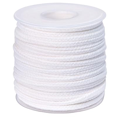 Cotton Candle Wick Wix Spool 200 ft Braided Candle Thread Wick Roll 35 Ply  Woven Candle Wicks for Candle Making in Max Dia 3.5 Inch Pillar, Candle  Wick Only (No Metal Tabs) 35 Ply Wicks