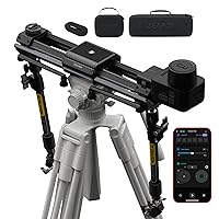Micro 3 E500 Double Distance Motorized Camera Slider, 27''/59cm Travel Distance, Compact Slider with carrying case, Motor Quick Switching, 10-26Lbs Payload and Adjustable Sliding Damping Design