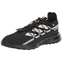 adidas Men's Terrex Voyager 21 Walking Shoe, Black/Chalk White/Grey, 4