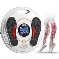 OSITO Foot Circulation Stimulator, EMS & TENS Foot Massager Circulation Device, Electric Foot Simulator for Improves Circulation, Reduces Swelling, Numbness Cramp, Pains, Neuropathy, FSA HSA Eligible