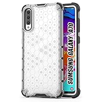 Back Case for Realme F21 Pro 5G Honeycomb Soft Silicone Phone Back Cover Shockproof Armor Transparent