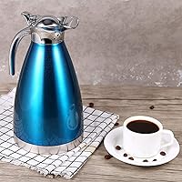 Stainless Steel Coffee Pot, Advanced Vacuum Insulation, OneButton Operation, Ideal for Hot and Cold Beverages (#3)