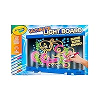 Crayola Ultimate Light Board - Blue, Drawing Tablet & Tracing Pad, Light Up Kids Toys, Gifts For Boys & Girls, Ages 6, 7, 8 [Amazon Exclusive]