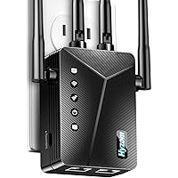 WiFi Extender Internet Booster, 3X Faster Than Ever, Internet Repeater Coverage up to 7200 sq.ft