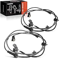 A-Premium ABS Wheel Speed Sensor Compatible with Nissan Models - Juke 2011 2012 2013 2014 2015 2016 2017, 1.6L, Sport Utility - Front Driver and Passenger Side, (2-PC Set), Replace# 479101KA0A